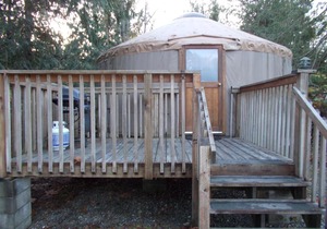 Mount Vernon Camping Resort 20 ft. Yurt 3