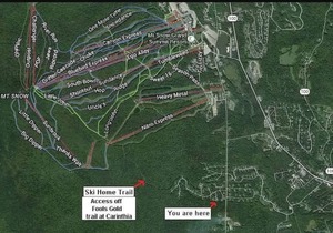 MT SNOW | SKI BACK TRAIL | FREE SHUTTLE - Green Mountain House