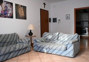 N243 - Numana, three-room apartment in residence with swimming pool