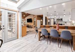 New! Stunning and unique remodeled riverfront home with hot tub and amazing view