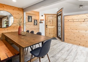 New! Stunning and unique remodeled riverfront home with hot tub and amazing view