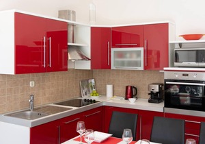 Nice apartment in Ostrvica with kitchen