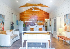 Ocean view luxury property with pool in the jungle at 300 m from the beach.