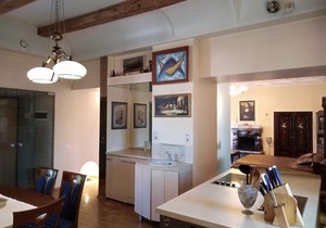 Old town/Uzupis apartments at the river bank