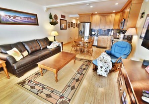 On Lake! Hot Tub, Views, Elevator! Walk to Concerts, Marina, Dining