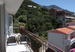 One bedroom apartment with balcony and sea view Podgora, Makarska (A-6774-b)