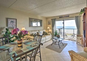 Ormond Beach Condo with Balcony and Views