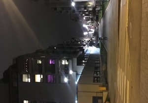 *own flat in city center