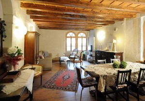 Panfilo Castaldi in the heart of the historic center of Feltre