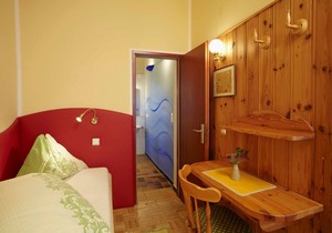 Panoramic view single room 2 adults. + 1 child up to 12 years - Biolandhaus Arche