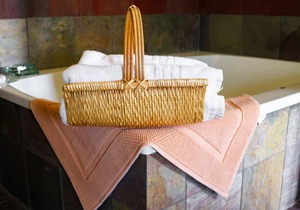 Private guest house w/jacuzzi tub, gas fireplace close to several famous parks