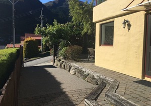 Private & Peaceful in Central Queenstown with secure off-street parking.
