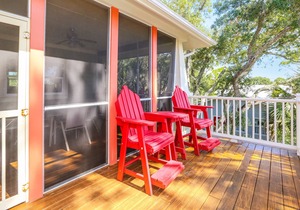 Relaxing, Screen Porch, Quiet ~ Attitude Adjustment