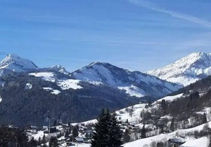 Residence Le Schuss 1 - Apartment at the foot of the slopes with terrace view Mont-Charvin