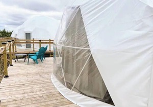 Romantic Sunset Dome by the Lake. Swim/Fish/Kayak 4