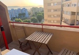 Room in a shared apartment touching the border :)