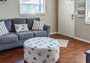 Roomy Retreat Near Beach with Two Full Kitchens, Private Patio, and Free WiFi