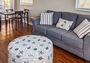 Roomy Retreat Near Beach with Two Full Kitchens, Private Patio, and Free WiFi