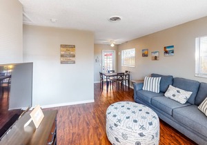 Roomy Retreat Near Beach with Two Full Kitchens, Private Patio, and Free WiFi