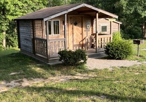 "Rowan" Camping Cabin #4 | Pet Friendly