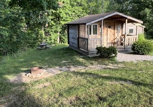 "Rowan" Camping Cabin #4 | Pet Friendly