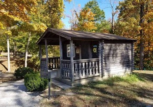 "Rowan" Camping Cabin #4 | Pet Friendly