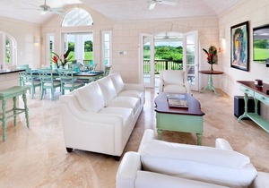 Royal Westmoreland-Cherry Red in St James by Personal Villas - Modern Caribbean Villa with Pool Deck
