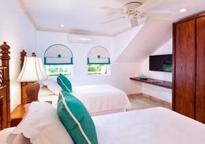 Royal Westmoreland-Cherry Red in St James by Personal Villas - Modern Caribbean Villa with Pool Deck