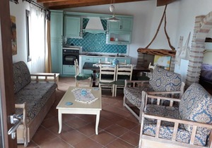 Sardinia north coast three-room apartment with sea view