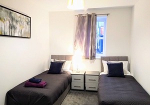 Sigma Executive Flat 1 is 5 minutes away from the famed Fish Quay, near NS Town.