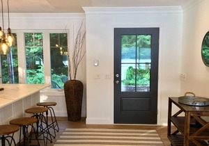 Skaneateles Lakefront home on 380' of secluded forested frontage,waterfall