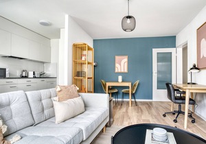 Sleek Iselin 2 Room w/Storage, 1min to Local Market, by Blueground