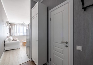 SMART HOST Studio on 22 floor in Savelovsky city
