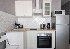 SMART HOST Studio on 22 floor in Savelovsky city