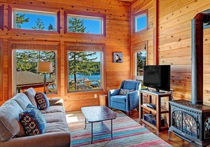 Snug Harbor Resort and Marina - Two Bedroom Water View Cabin, King Beds