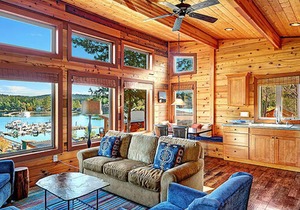 Snug Harbor Resort and Marina - Two Bedroom Water View Queen & Twin Beds