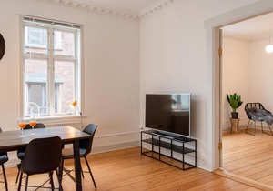 Spacious 3-bedroom apartment in the heart of Århus