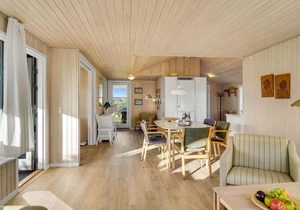 Spacious, family-friendly cottage in a quiet location close to the beautiful sandy beach.