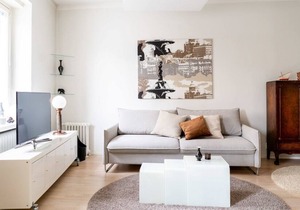 Spacious studio apartment in Sörnäinen in Helsinki