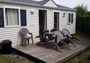 Stacaravan 4pers in Bredene met eigen tuintje 2449