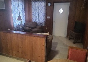 Stand alone cabin, sanitized, full kitchen.