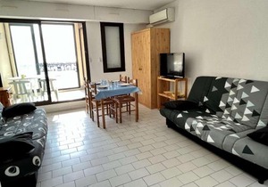 Studio 4 pers à Argelès-sur-Mer, climatisé, parking, proche mer - FR-1-225-422