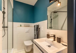 Studio B, in the city center, cozy and warm.