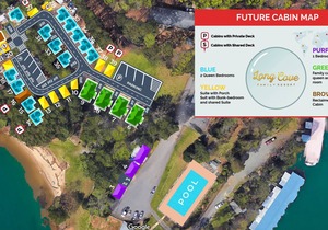 Studio Cabin with Private Porch #39 at Long Cove Resort by RedAwning