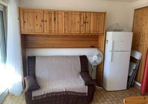 Studio Cabine à 100m de la Plage, Terrasse, Proche Commerces - 4 Couchages - FR-1-423-215