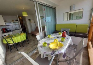 Studio cabine rénové 4 pers, proche plage, Le Grau d'Agde - FR-1-423-208