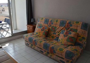 Studio climatisé 4 couchages proche plage et commerces au Grau-du-Roi - FR-1-250-160