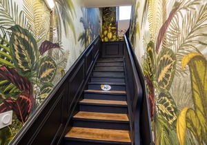 Studio D, in the center of town, cosy and warm.