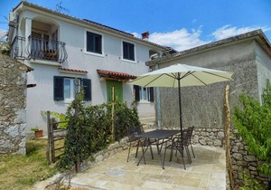 Studio flat with terrace and sea view Zagore, Opatija (AS-13277-b)