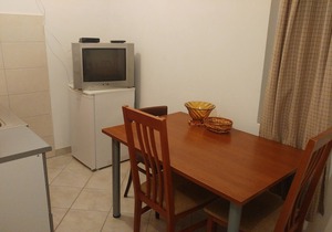 Studio flat with terrace Brist, Makarska (AS-15443-a)